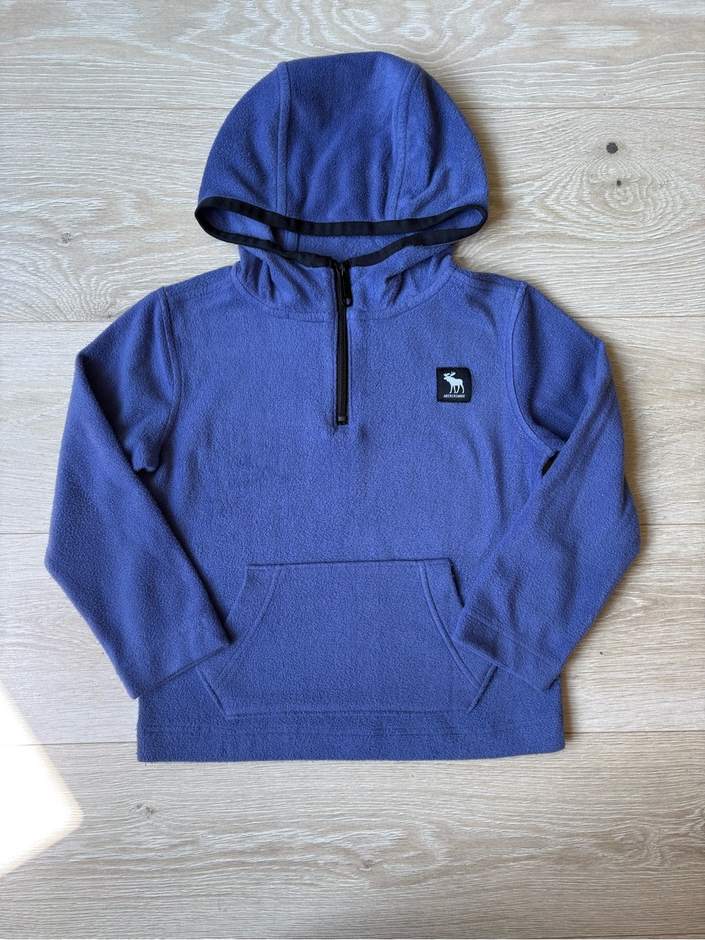 Abercrombie Kids 5/6 Quarter Zip Fleece Hoodie